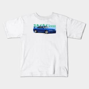 Skyline GT-R R33 Kids T-Shirt